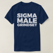 Sigma Male Grindset T-shirt (Design voorkant)