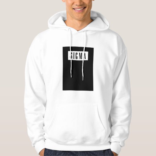 SIGMA male Hoodie (Voorkant)