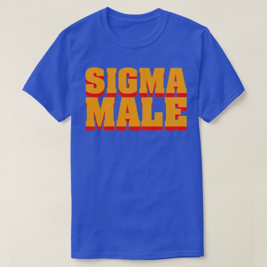 Sigma Male Logo T-shirt (Design voorkant)