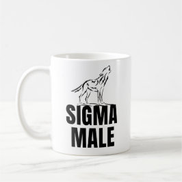 Sigma Male Lone Wolf Koffiemok