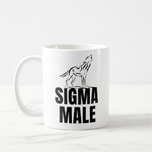 Sigma Male Lone Wolf Koffiemok