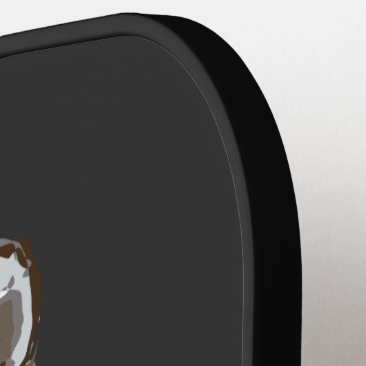 Sigma Male Lone Wolf Loner Meme Pickleball Paddle (Links Detail)