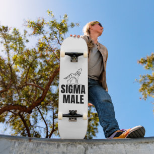 Sigma Male Lone Wolf Persoonlijk Skateboard
