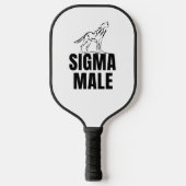 Sigma Male Lone Wolf Pickleball Paddle (Voorkant)