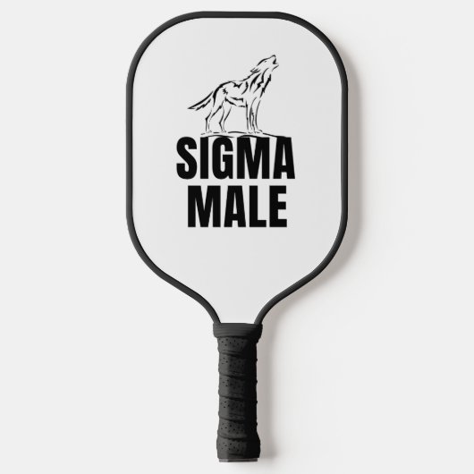 Sigma Male Lone Wolf Pickleball Paddle (Voorkant)