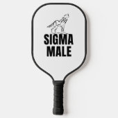 Sigma Male Lone Wolf Pickleball Paddle (Achterkant)