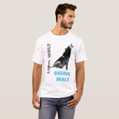 Sigma Male Lone Wolf T-shirt (Voorkant volledig)
