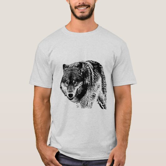 Sigma Male Lone Wolf T-shirt (Voorkant)