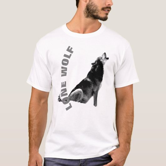 Sigma Male Lone Wolf T-shirt (Voorkant)