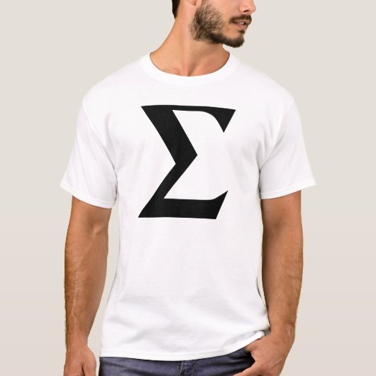 Sigma Male T-shirt (Voorkant)