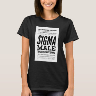 Sigma Male T-shirt