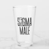 Sigma Male Wolf Lone Glas (Voorkant)