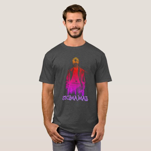 Sigma mannelijk tshirt (Voorkant volledig)