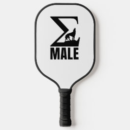 Sigma Mannelijke eenzame wolf Pickleball Paddle
