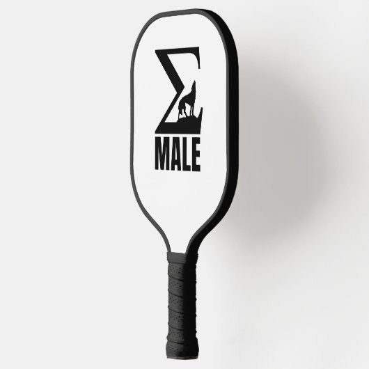 Sigma Mannelijke eenzame wolf Pickleball Paddle (Links)
