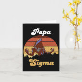 Sigma Papa Wolf Match Stam Wolven Camping Pak Fa Kaart (Gele Bloem)