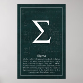Sigma Poster