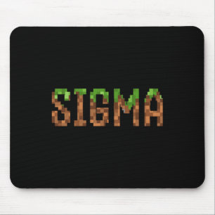 Sigma - Retro videogame pixel art 8-bit pc-gamer  Muismat