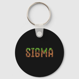 Sigma - Retro videogame pixel art 8-bit pc-gamer  Sleutelhanger