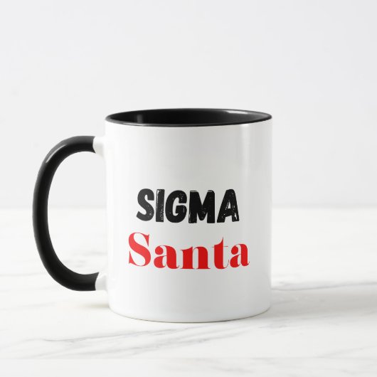Sigma Santa Coffee Mok (Links)