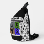 "SIGMA" Sportsilhouetten Sling Bag (Rechterhoek)