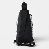 "SIGMA" Sportsilhouetten Sling Bag (Achterkant)