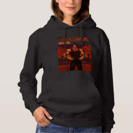 Sigma sterke man hoodie