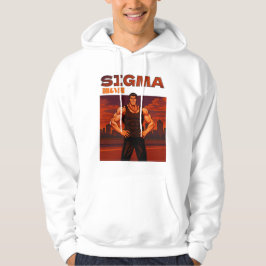 Sigma sterke man hoodie