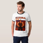 Sigma sterke man t-shirt (Voorkant volledig)