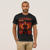 Sigma sterke man t-shirt (Voorkant volledig)