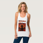 Sigma sterke man tanktop (Volledige Voorkant)