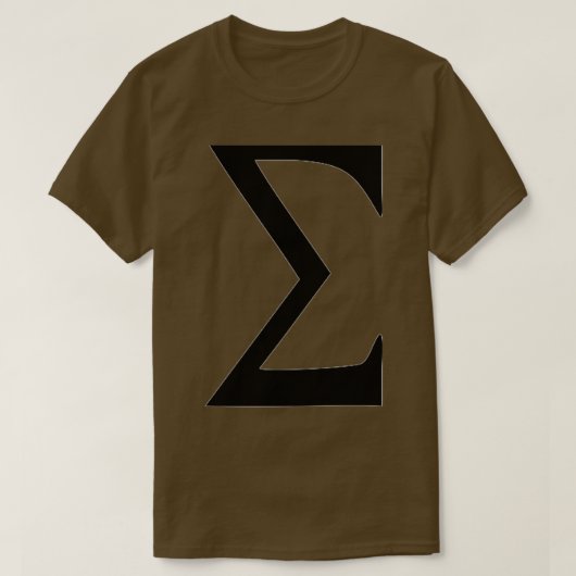 Sigma T-shirt (Design voorkant)