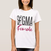 Sigma Vrouw Lone Wolf T-shirt (Voorkant)