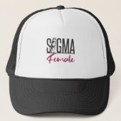 Sigma Vrouw Lone Wolf Trucker Pet (Voorkant)