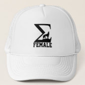 Sigma Vrouw lone wolf Trucker Pet (Voorkant)