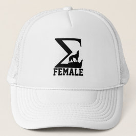 Sigma Vrouw lone wolf Trucker Pet