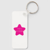 Sigma Vrouwelijke Acryl Sleutelhanger (Achterkant)