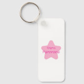 Sigma Vrouwelijke Acryl Sleutelhanger (Voorkant)
