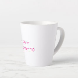 Sigma Vrouwelijke Latte Mok