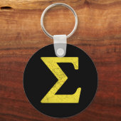 Sigma - Wiskunde Symbolen Sleutelhanger (Voorkant)