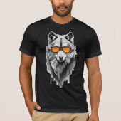 sigma wolf swag t-shirt (Voorkant)