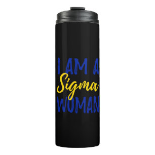 Sigma Woman Thermal Tumbler Thermosbeker