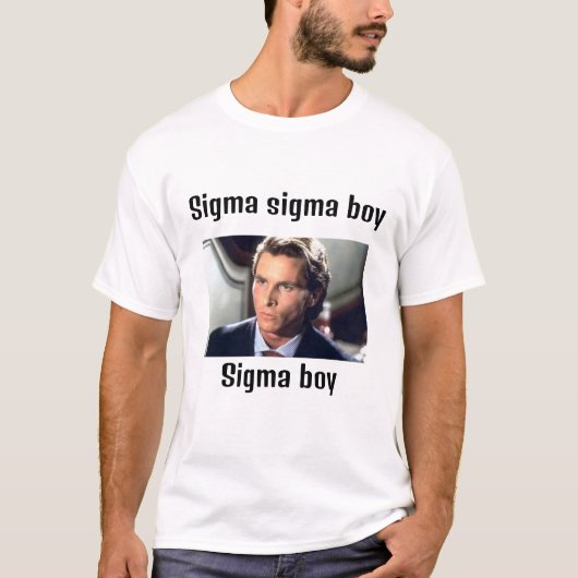 Sigmajongen T-shirt (Voorkant)