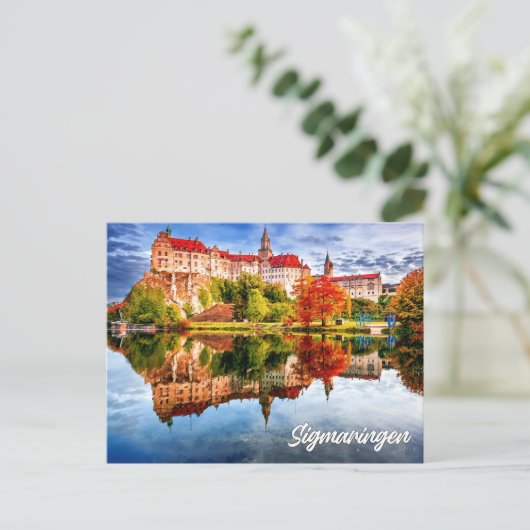 Sigmaringen Castle, Germany Briefkaart (Staand voorkant)