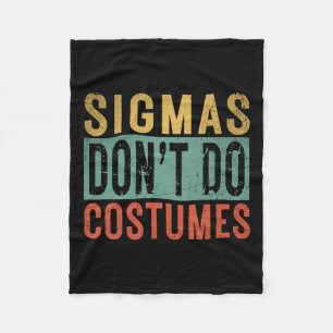 Sigma's doen geen kostuums Gen Alpha Slang Hallowe Fleece Deken