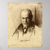 Sigmund Freud Art Print (Voorkant)