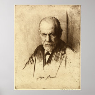 Sigmund Freud Art Print