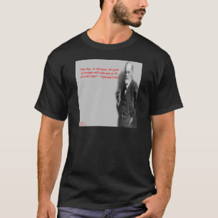 Sigmund Freud beroemd citaat "Struggle" T-shirt