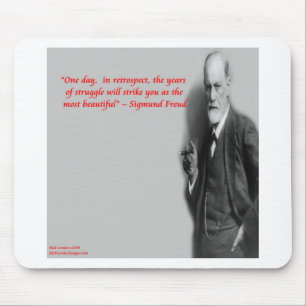 Sigmund Freud beroemde "strijd" citaat Muismat