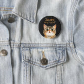 Sigmund Freud Cat Quote Button (In situ)